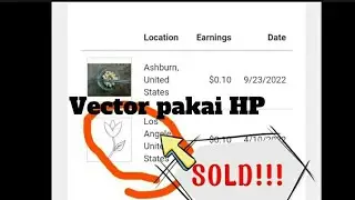 BUKTI VECTOR MODAL HP LAKU TERJUAL!!! #shutterstock #uangonline #passiveincome