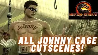 Mortal Kombat 9 - All Johnny Cage Cutscenes