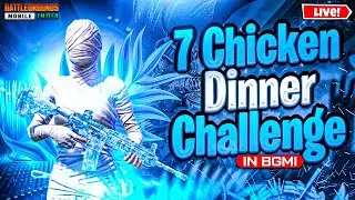 Final Summon completed 7 Chicken Dinner Challenge Bgmi Live New Update 3.3 || Coolboy is Live