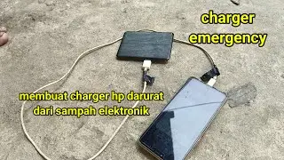 cara membuat charger smartphone darurat