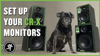 How To Set Up And Place Studio Monitors - Mackie CR-X