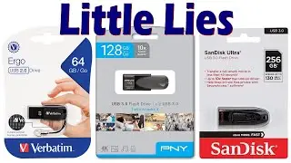 *Actual user storage less - The USB drive capacity cheat