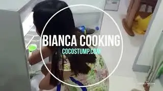 Bianca Amputee Arm Cooking (Cocostump.com) 