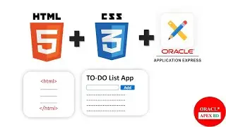 To Do List App in Oracle Apex [beginners]