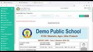 Result CBSE Term 1