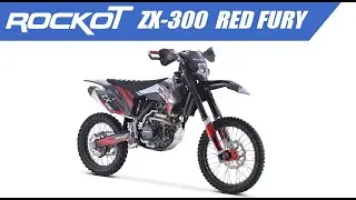 Обзор кроссового мотоцикла ROCKOT ZX300 Red Fury | Лучший эндуро мотоцикл | Новинка 2021 года