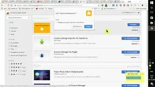 export all extensions (chrome)