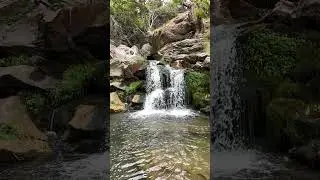 A waterfall in Karystos in the Greek island of Euboea #shorts  #greece #travel