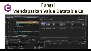 Buat Fungsi Mendapatkan Value Datatable C#