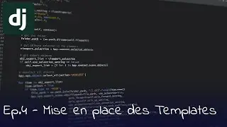 [Django série Ep.4] Mise en place des Templates