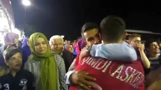 Mehmet Çipil  duygusal asker uğurlama.