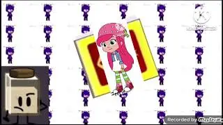 Strawberry Shortcake has been stuck headfirst into Something