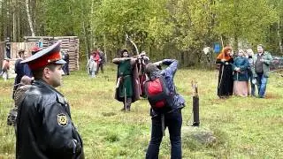 Тренировка лучника (Невская застава 2012)