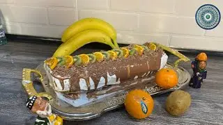 РУЛЕТ!!! фруктовый нежный рулет. быстрый приготовления.
