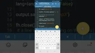 gtts library demo from pydroid
