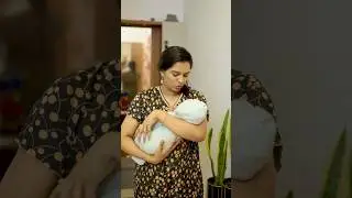 Looking after a baby is not just the duty of a mother😃Father  also have equal Responsibility🥰