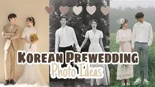 IDE FOTO PREWEDDING ALA KOREA || PREWEDDING PHOTO IDEAS || KOREAN STYLE