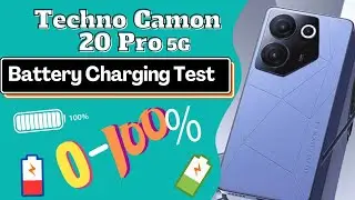 Tecno Camon 20 Pro 5G Battery Charging Test