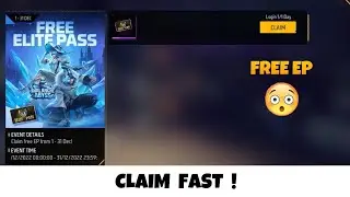 FREE ELITE PASS FOR EVERYONE 🤩🔥🥳