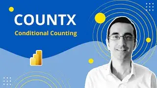 COUNTX in Power BI EXPLAINED! Power BI DAX you must know