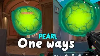 One way for mid Door and Arts for PEARL of Viper in VALORANT