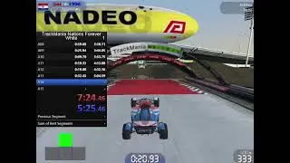 Trackmania Nations Forever White Speedrun