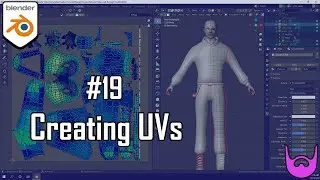 Creating Character UVs | Character Creation Course | Part 19