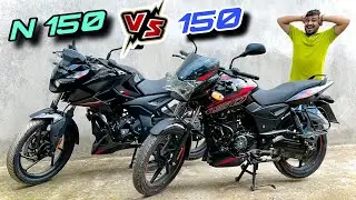 Bajaj Pulsar 150 Bluetooth vs Pulsar N150 || 2024 Choice ✅ Best 150 cc Bike : Full Comparison