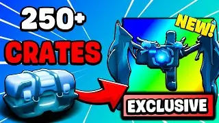 I OPENED 250 *NEW* SPIDER CRATES AND GOT RARE POWER?! (Skibi Tower Defense)