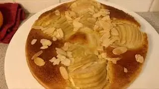 Tarte aux poires et aux amandes (amandines)