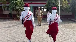 LOMBA TATA UPACARA BENDERA SDN 01 BULAKSARI SRAGI