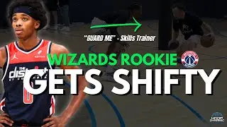 NBA's Wizards Rookie Gets Shifty With Top Trainer!
