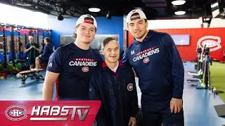 Clayton spends a day in Brossard with the Canadiens