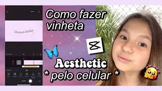 HOW TO MAKE A CHANNEL INTRO ON YOUR CELL PHONE 📲✨ ~ Aesthetic Vintage Style Wavy Letters ~ CAPCUT