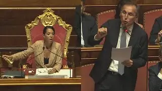 SCONTRO TRA RONZULLI E BOCCIA DURANTE IL DIBATTITO SULLA GIUSTIZIA IN SENATO