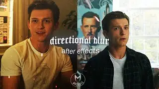 directional blur ; after effects