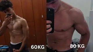 How I gained 33lbs of muscle naturally... (FULL BULKING GUIDE)