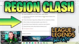 REGION CLASH - ¡PRÓXIMA COMPETICIÓN DE WILD RIFT! (DEL 26 AL 29 DE FEBRERO)