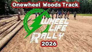 Great Onewheel Action Woods Track at the Wheel Life Rally 2026