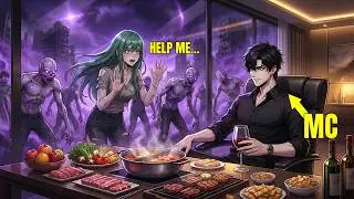 The World Ended But He Got a System with Unlimited Food and Apocalyptic Simulations | Manhwa Recap