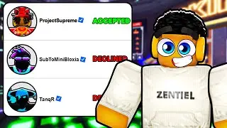 I Sent 50 YOUTUBERS A FRIEND REQUEST In RIVALS... (Roblox Rivals) #rivals  #roblox