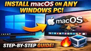 Install macOS on Windows PC – The EASY Virtual Machine Guide! 🍎