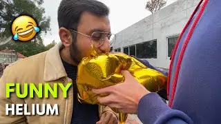 Funny Helium Prank At Our University