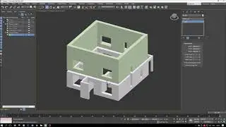 3ds max: 4 Второй этаж