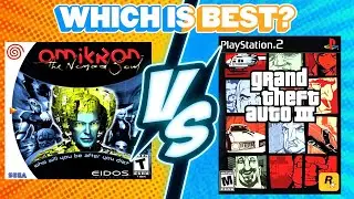 Omikron Dreamcast vs GTA III PS2