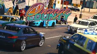 Anti-Rubber Riots Break Out in Los Santos in GTA RP | OCRP LEO