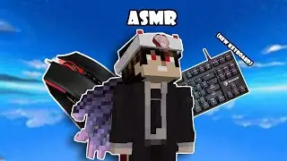 (new keyboard!!) bedwars luckynetwork with keyboard and mouse sound