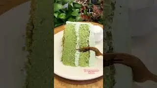 Coconut Pandan Cake #cake #chiffon #easyrecipe #shorts #short