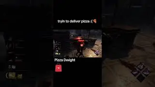 Wesker trying to steal my pizza! 🍕 😟  #shorts #doordash #dbdshorts #dbd #fypシ #doordashdasher #fyp