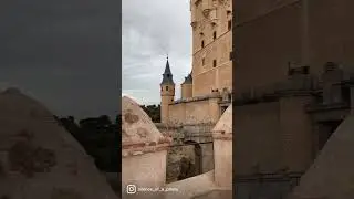 IMPRESIONANTE CASTILLO DE CUENTO. Alcázar de Segovia #shorts